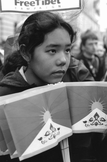 Free Tibet March - 2002
