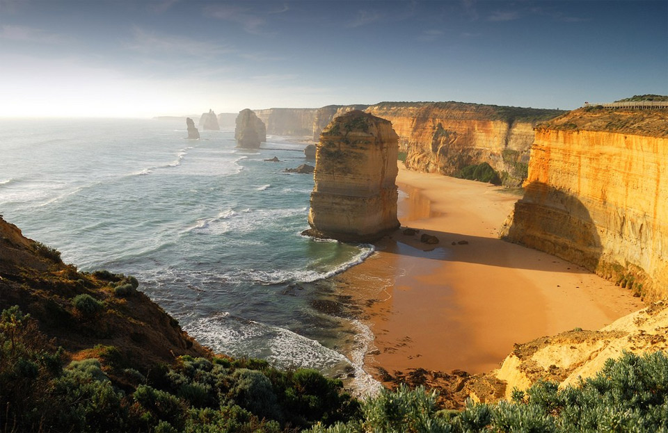 amazing beach cliff