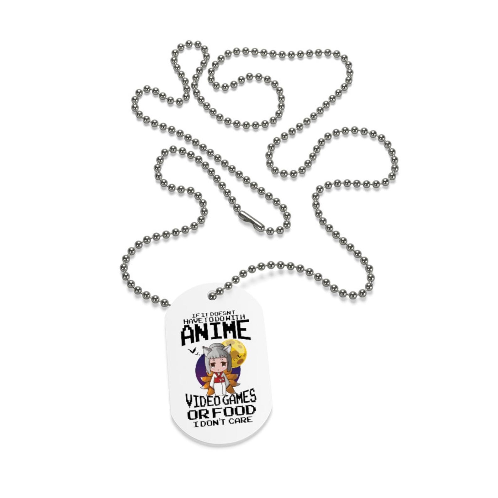 Anime Love Dog Tags