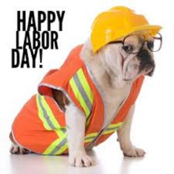 "Happy Labor Day!" - En tenue de chantier ...