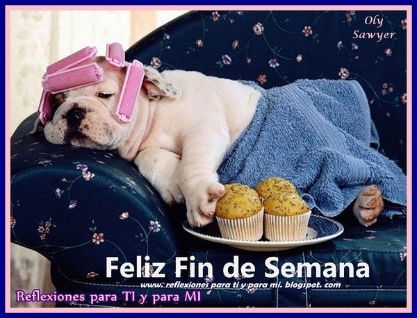 "Feliz fin de semana" - Bonne fin de semaine ...