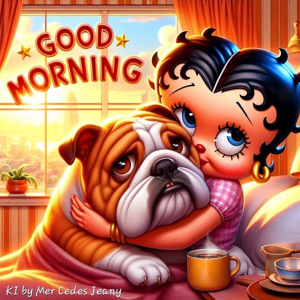 Câlin matinal à Betty Boop "Good Morning"   ...