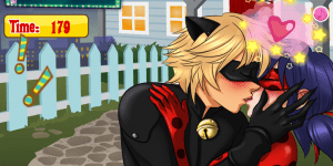 Spiel - Miraculous Ladybug And Cat Noir Kiss