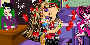 Spiel - Monster High Kissing