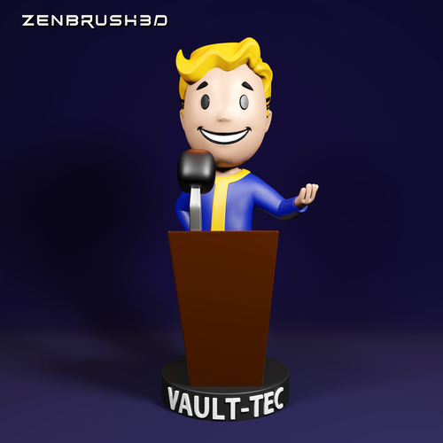 PACK BOBBLEHEAD - FALLOUT  3D Print 526333