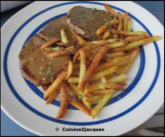 Steak  rond de gîte ( 3/3 )