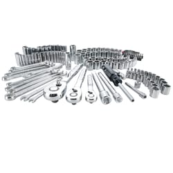 Craftsman 1/4, 3/8 and 1/2 in. drive S Metric and SAE 6 Point Auto Mechanic&#39;s Tool Set 159 pc