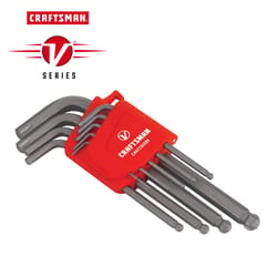 Craftsman V-Series X-Tract Technology Metric L-Handle Ball End Hex Key Set 9 pc