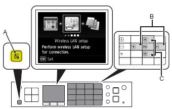 Canon WPS Setup