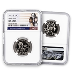 2022 Sally Ride Quarter - San Francisco - NGC 67 Proof Like