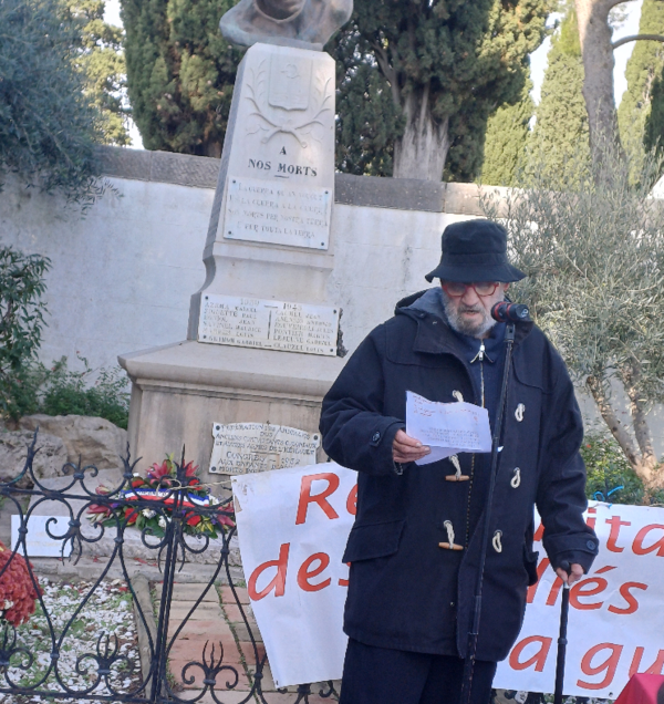 Intervention de l’IHS Marcel Caille à Aniane