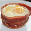 Turkey Bacon Egg Toast Cups