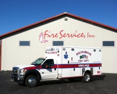 Bolingbrook Fire Department Wheeled Coach Type I ambulance