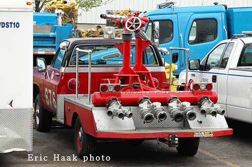 Chicago Fire Department turret wagon