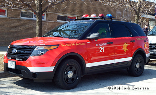 fire department Ford Explorer