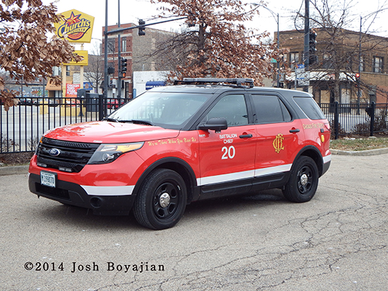 fire department Ford Explorer