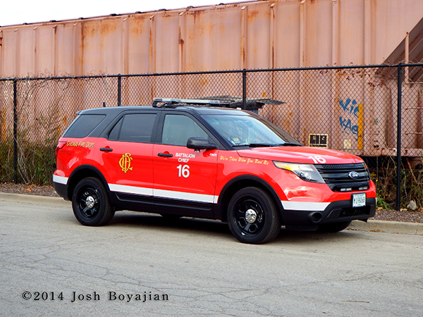 Ford Explorer for Chicago Fire Department