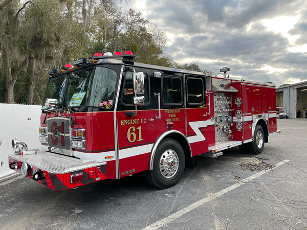 2021 E-ONE Cyclone fire engine