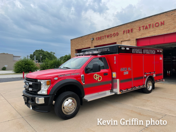 #chicagoareafire.com; #KevinGriffin; #FireTruck; #MaintainerCustomBody; #CrestwoodFD; 