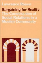 Bargaining for reality by Rosen, Lawrence