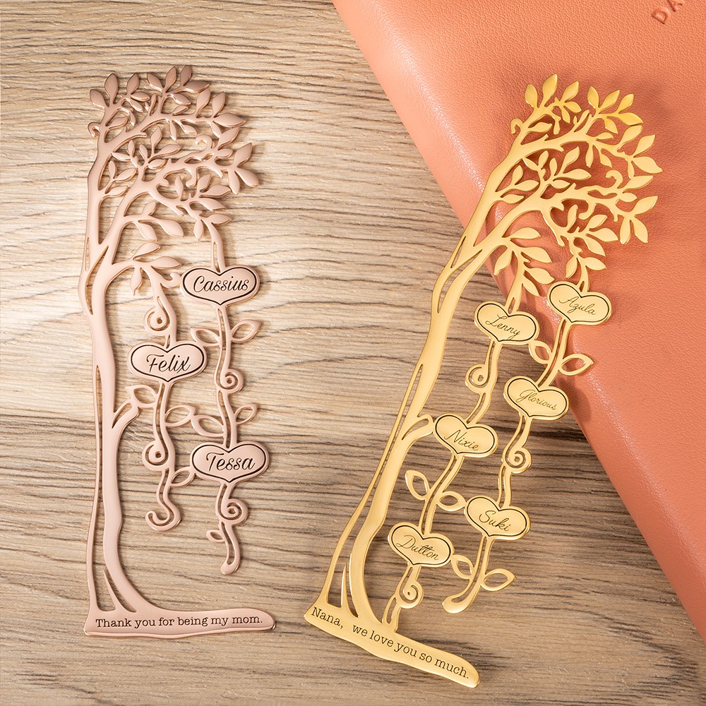 family tree bookmarks