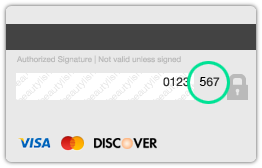 Visa CVV Example