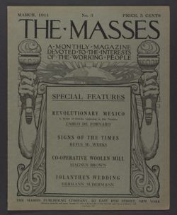 The Masses, March 1911