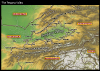 Ferghana Valley Physical Map