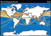 World Shipping Routes