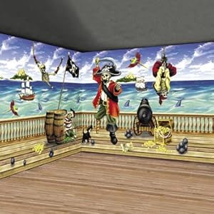 Design-A-Room Pirate Pack - Party Decorations & Backdrops & Scene Setters