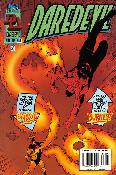 Daredevil #355 by Karl Kesel and Cary Nord