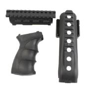 Grip and Rail Set - Black