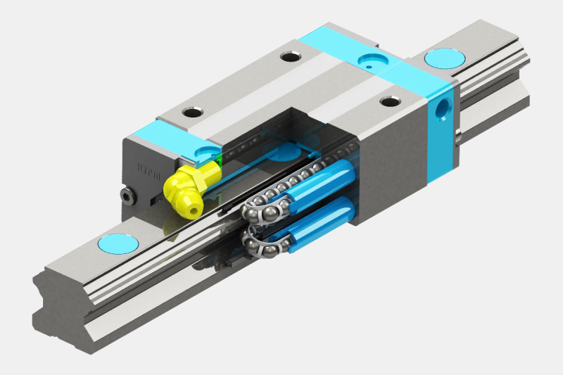 LSQ系列靜音式滾珠直線導(dǎo)軌副