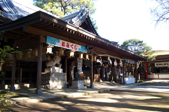 初詣の準備が済んだ大宝神社