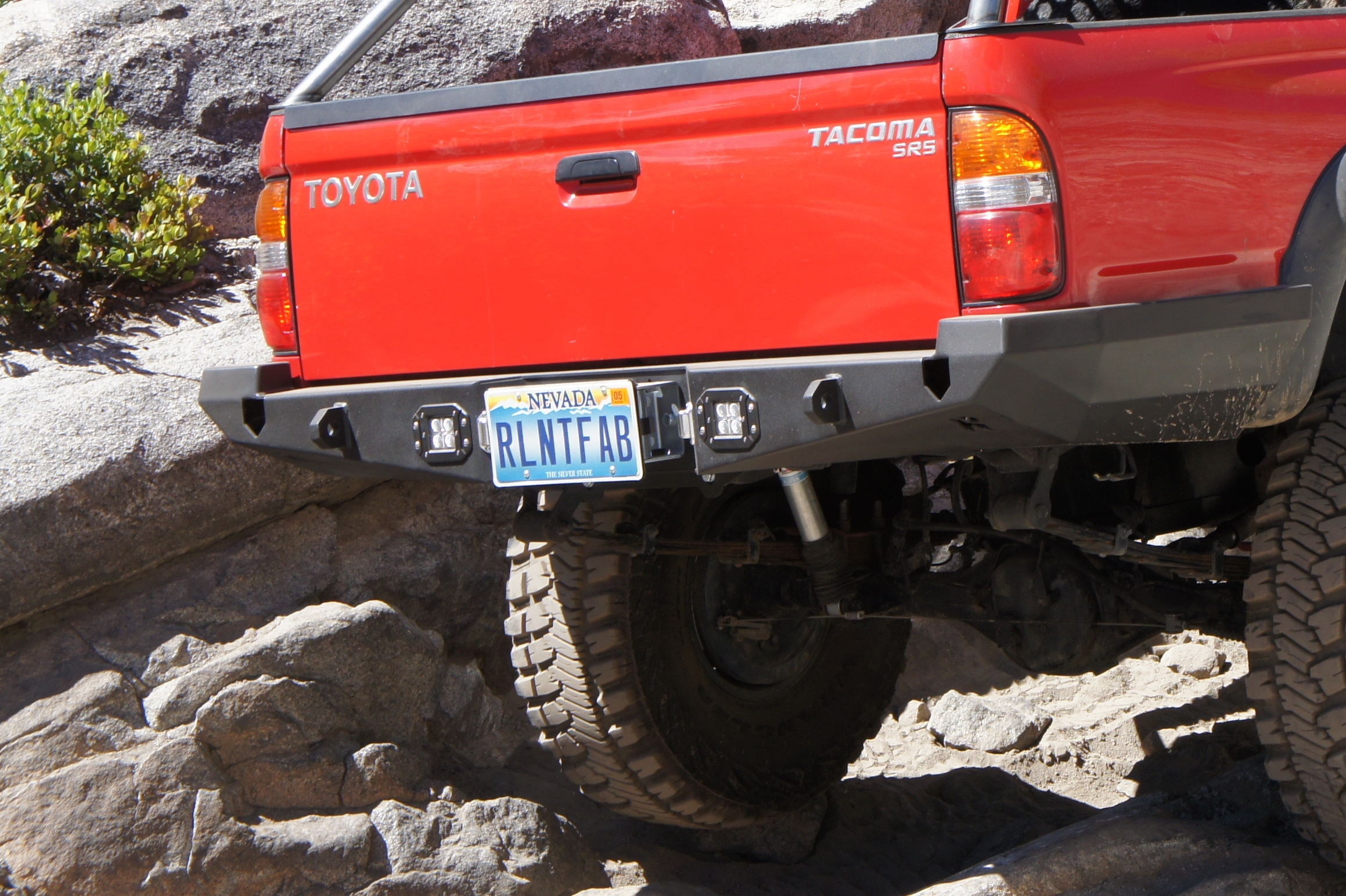 2004 toyota tacoma rear bumper #6