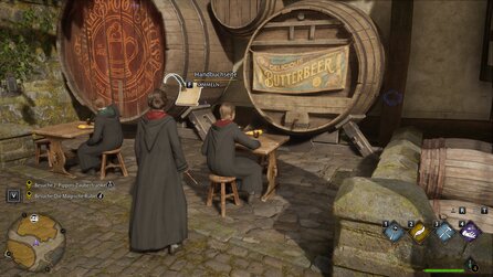 Hogwarts Legacy - Revelio-Handbuchseiten Hogsmeade