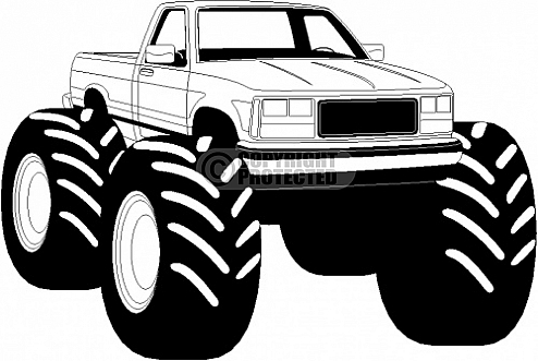 Monster Truck Clip Art