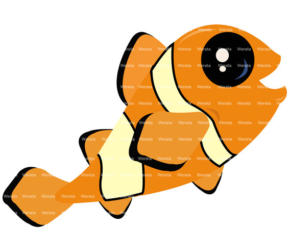 Clownfish Clipart