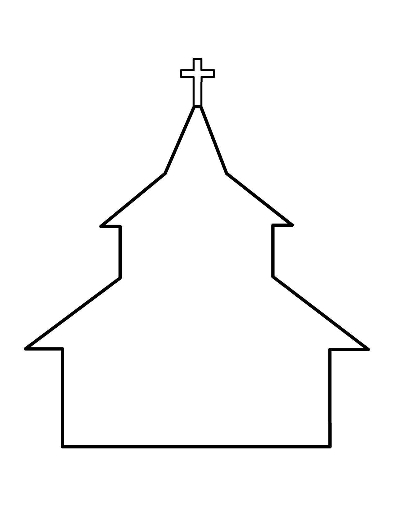 free church clipart