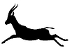 Gazelle Clip Art