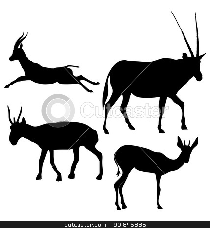 Gazelle Clip Art