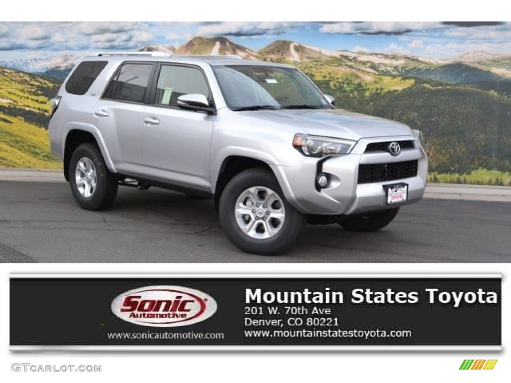 Classic Silver Metallic Toyota 4Runner