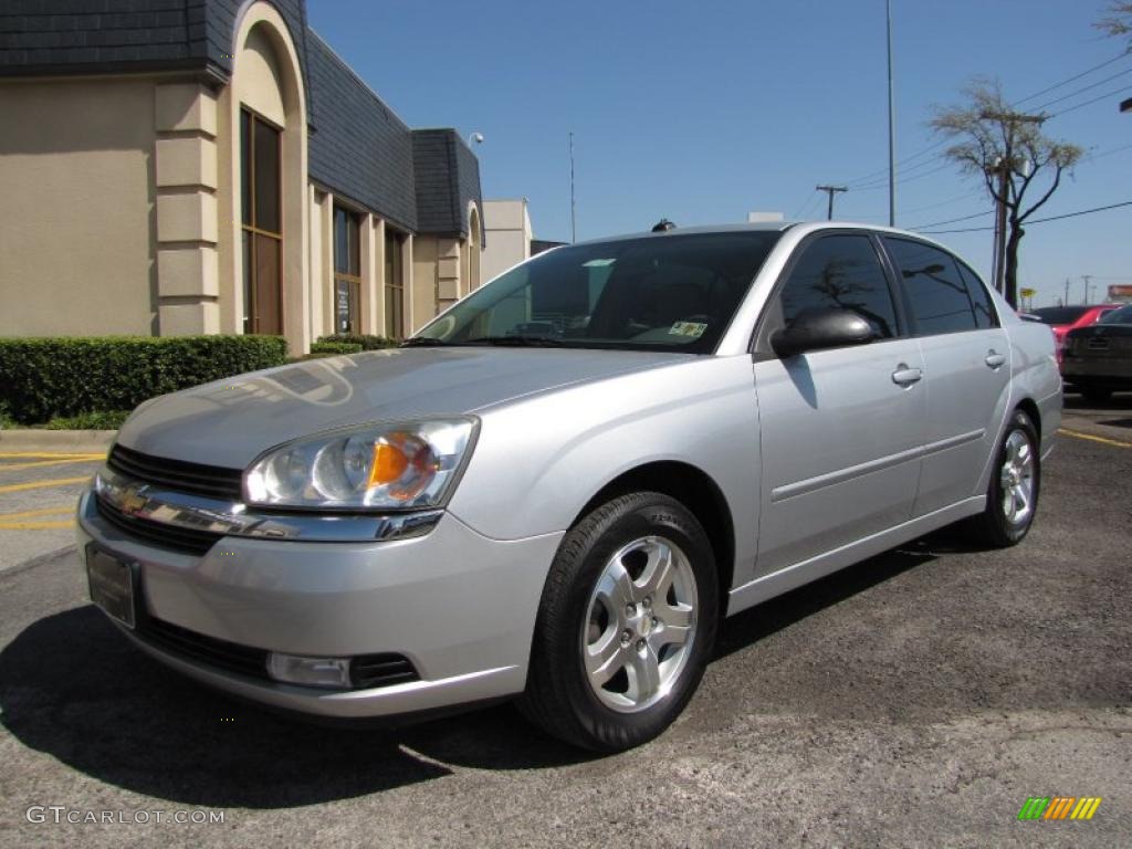 2005 Malibu LT V6 Sedan - Galaxy Silver Metallic / Gray photo #3