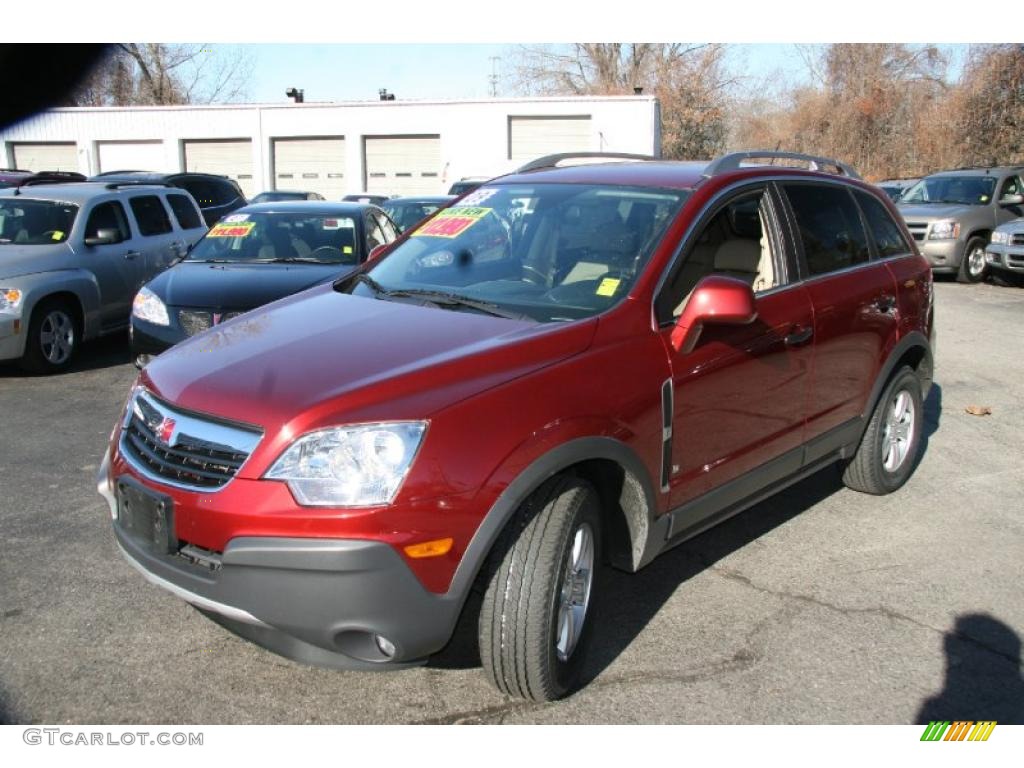 Ruby Red 2009 Saturn VUE XE V6 AWD Exterior Photo #40666463