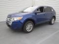 Deep Impact Blue Metallic 2013 Ford Edge SE Exterior