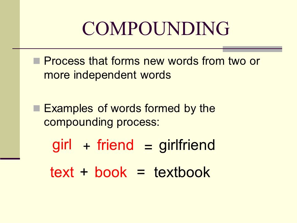 examples of word