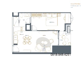 Shang Summit 1 Bedroom unit for Sale at Quezon City