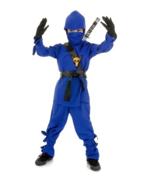  Blue Ninja Boys Costume