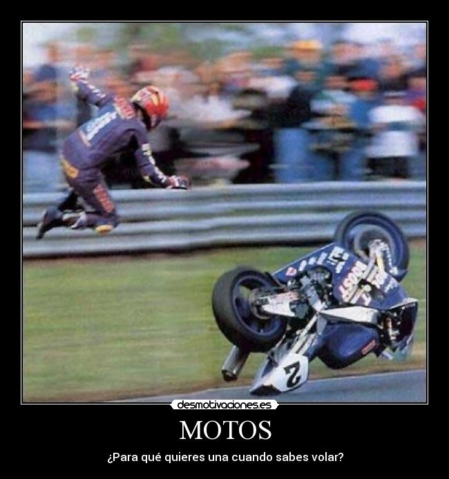 carteles moto gp volar caida bullete desmotivaciones desmotivaciones