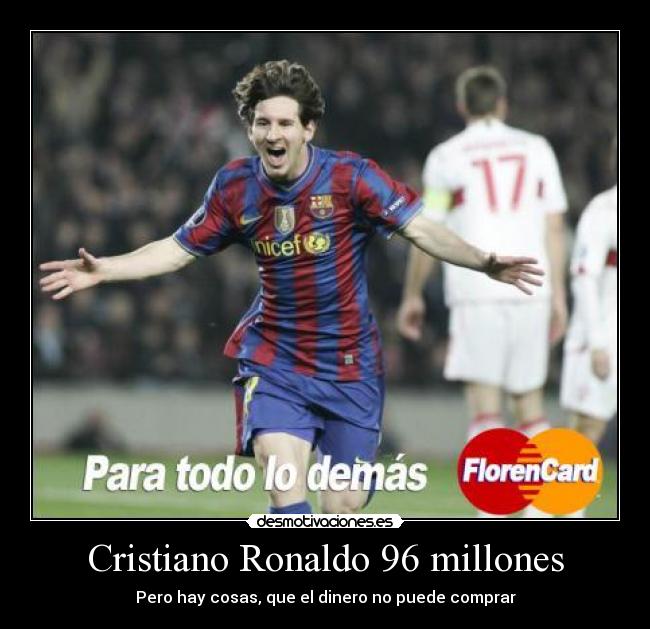 Cristiano Ronaldo 96 millones - 
